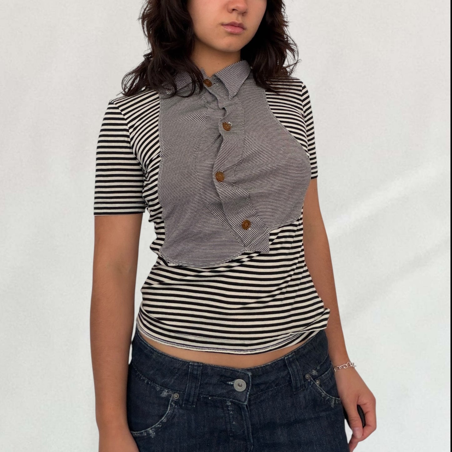 Vivienne Westwood asymmetric polo top