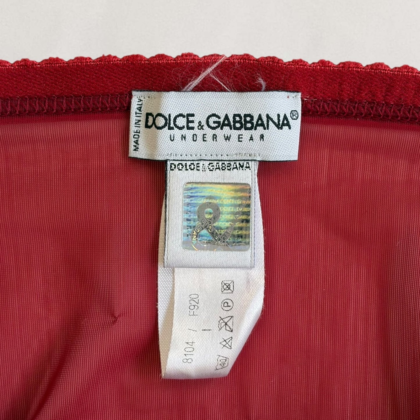 Dolce & Gabbana mesh vest
