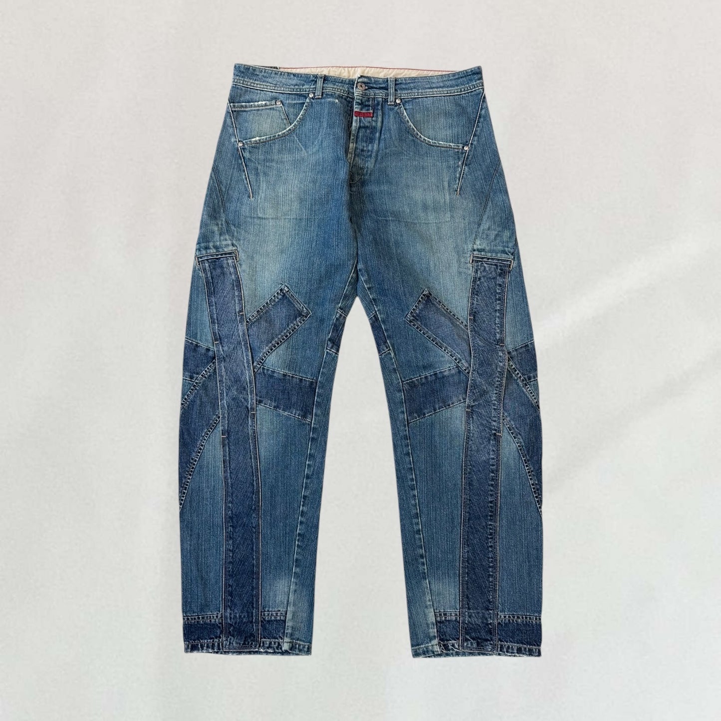Marithé + François Girbaud wide leg jeans