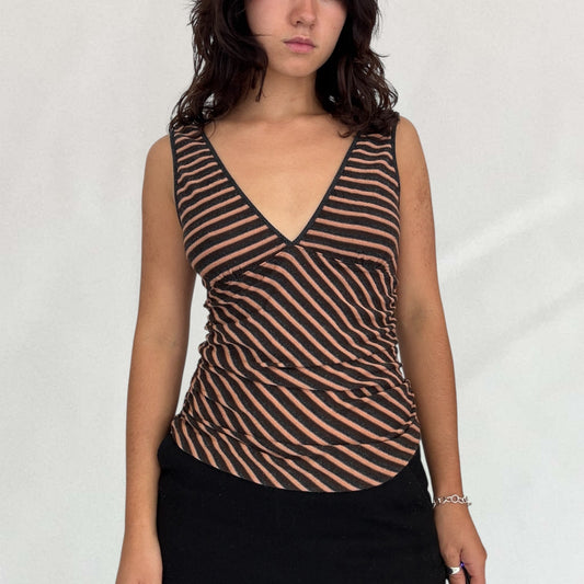 Prada striped vest