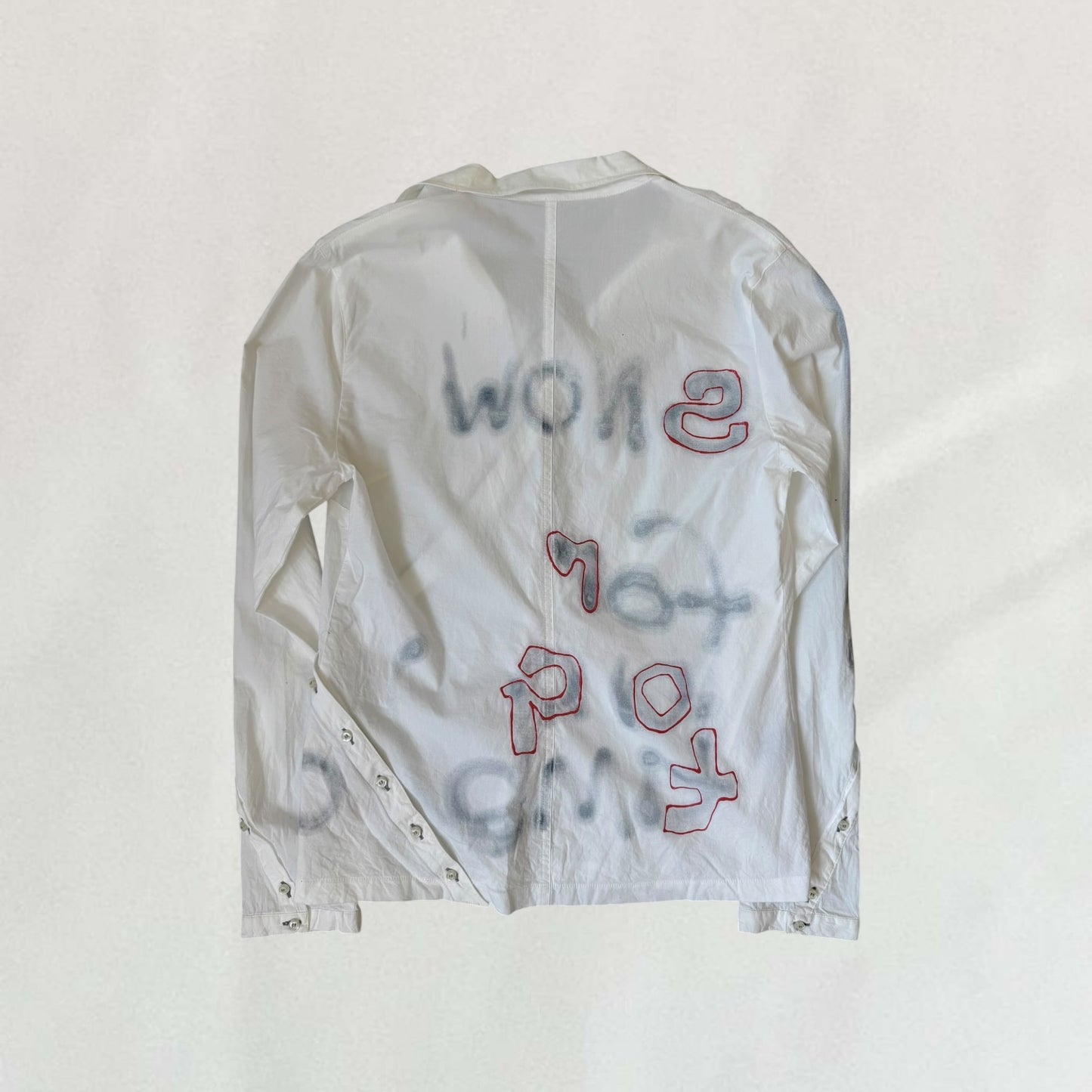 Cop Copine asymmetric shirt