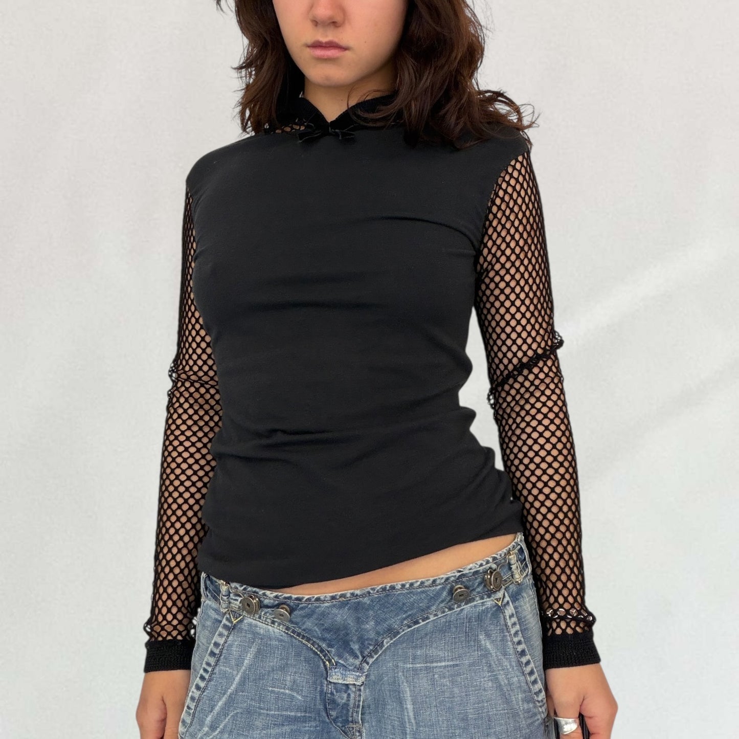 Jean Paul Gaultier netted top