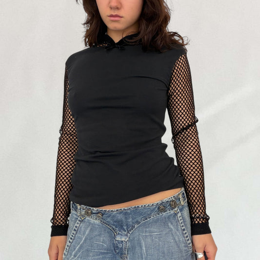Jean Paul Gaultier netted top