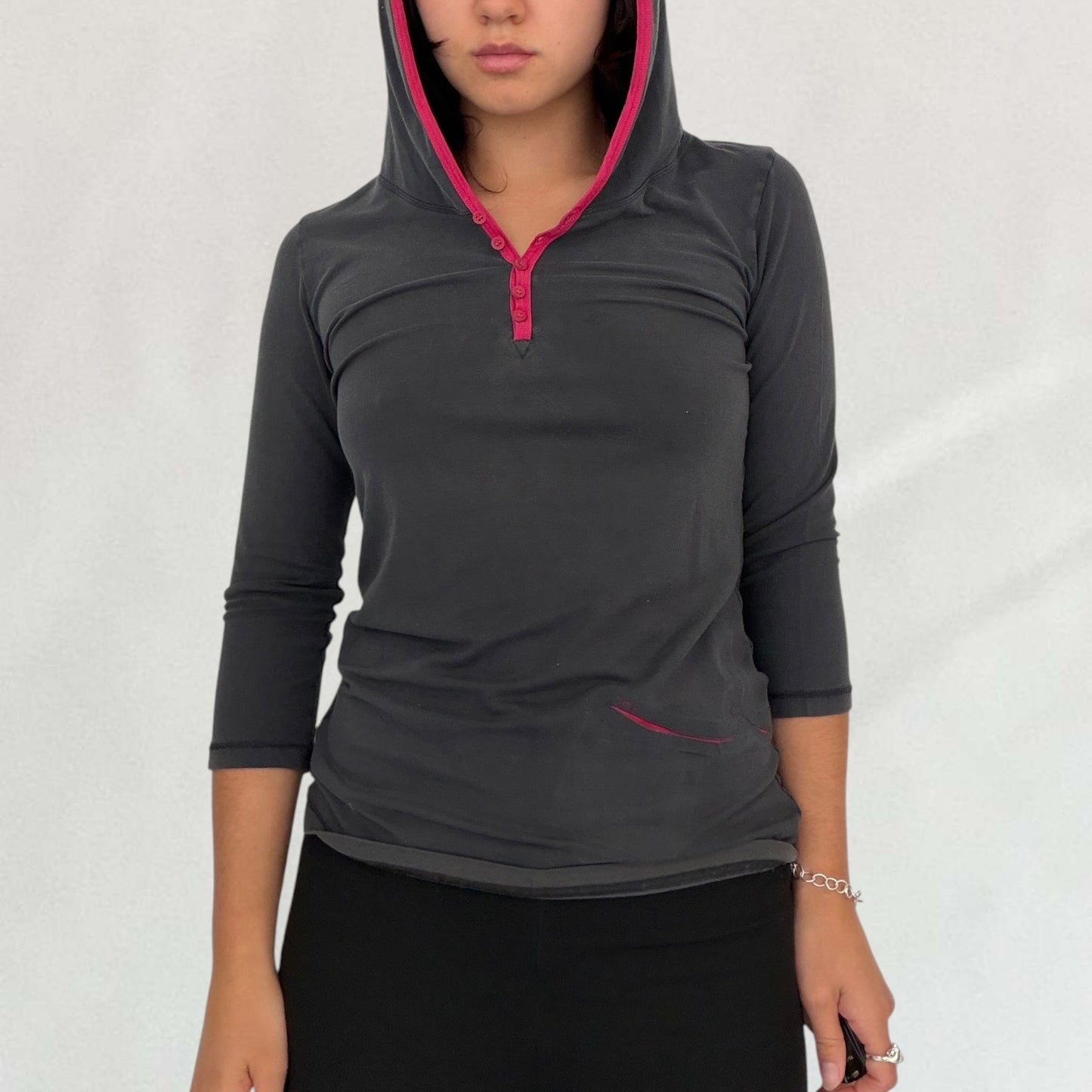Cop Copine hooded top