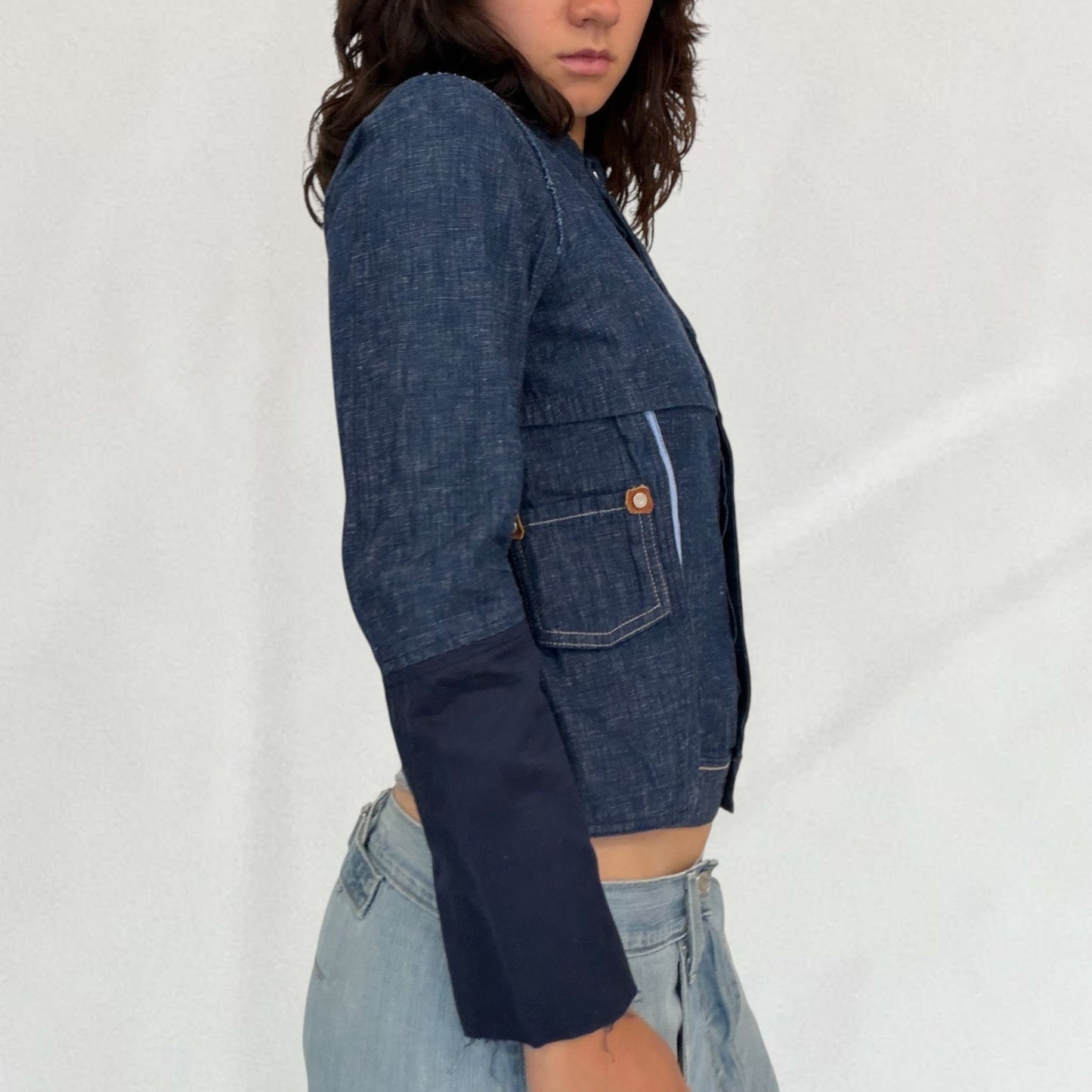 Marithé + François Girbaud button up jacket