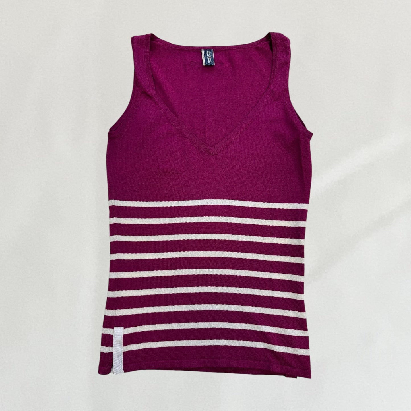 Jean-Paul Gaultier striped knitted top