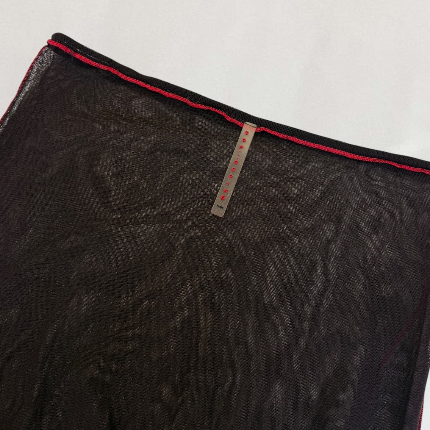 Cop Copine mesh skirt