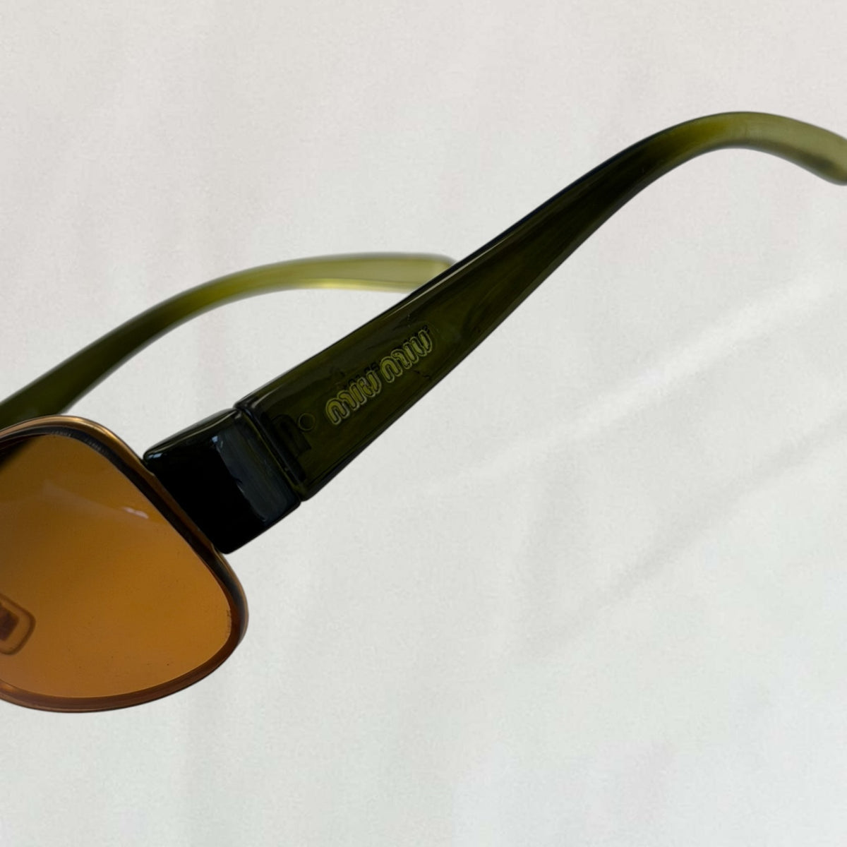 Miu Miu aviator style sunglasses