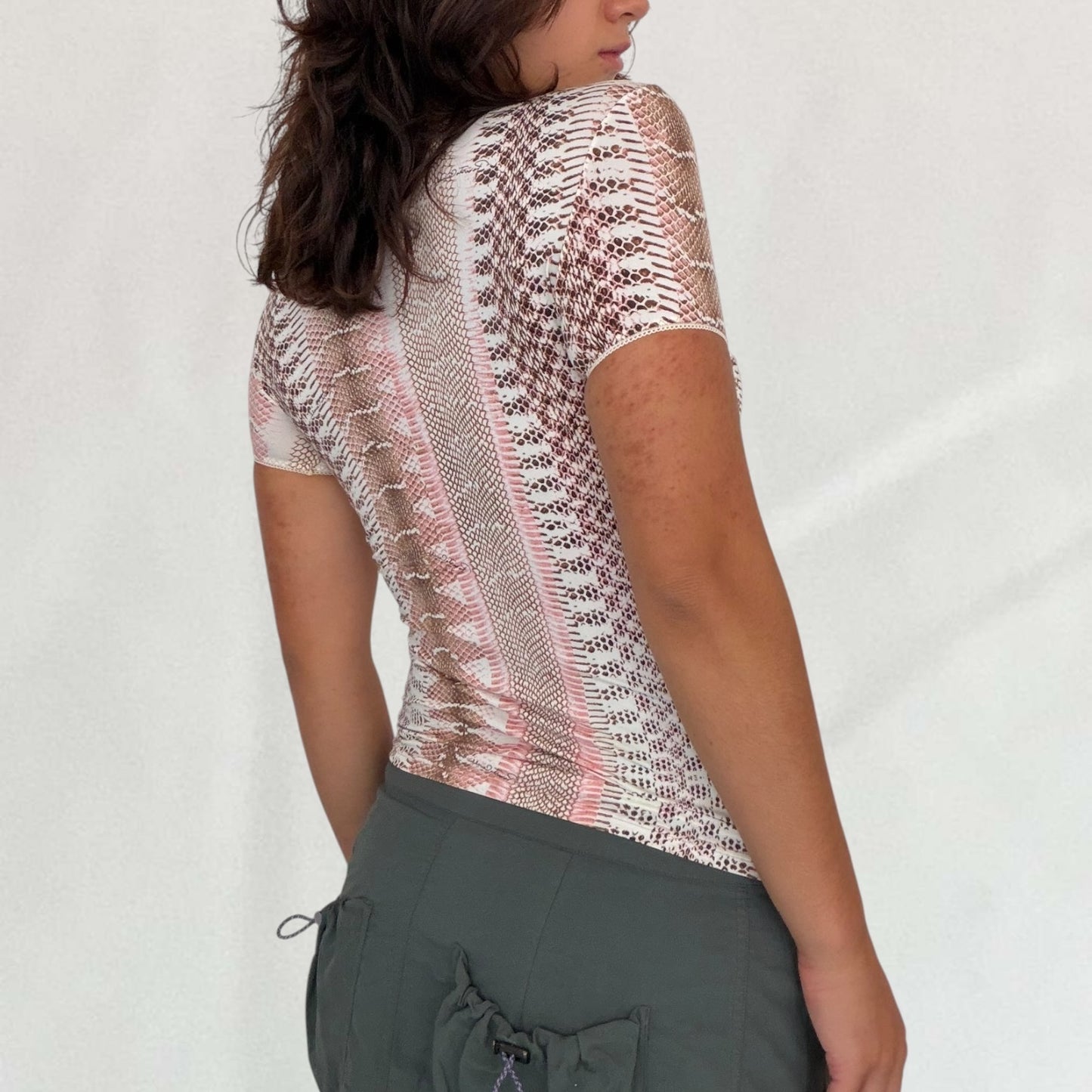 Roberto Cavalli V-neck T- shirt