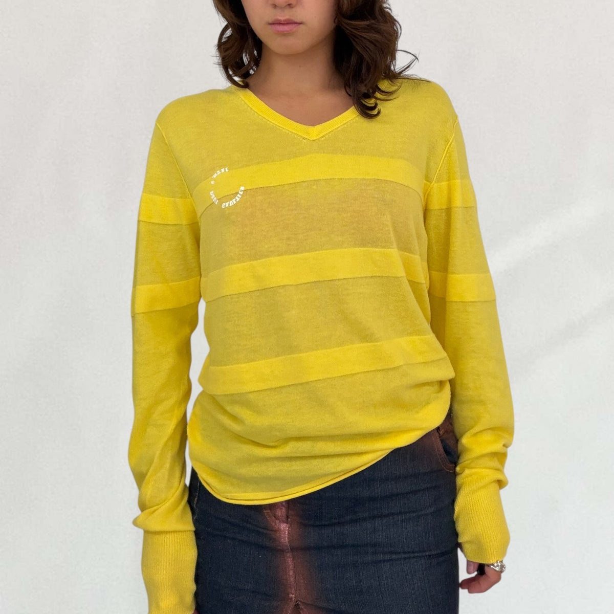 Jean Paul Gaultier V-neck jumper