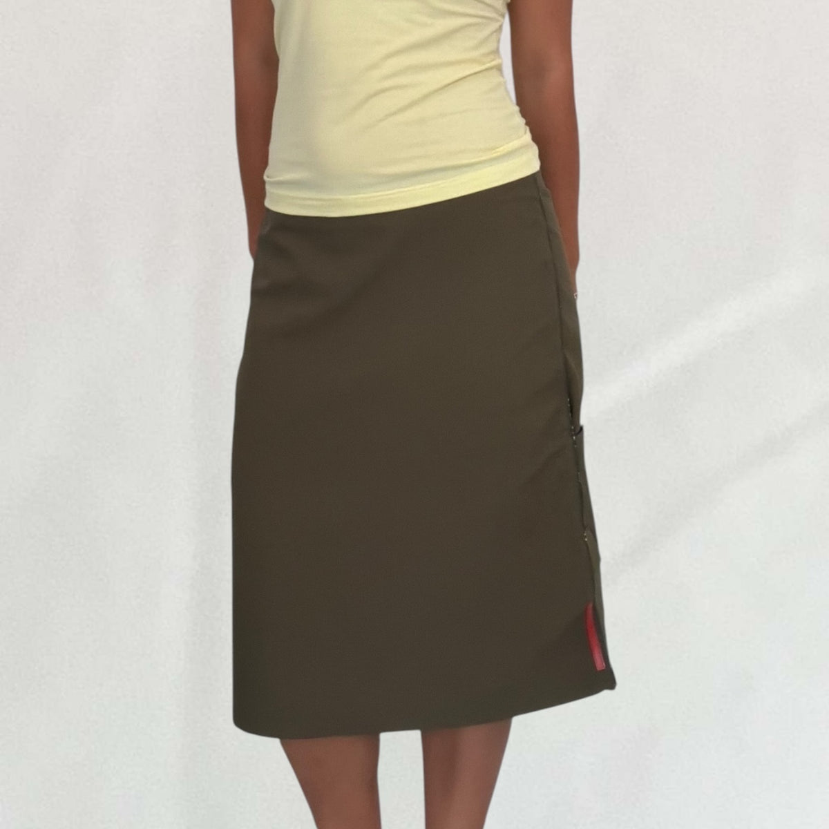 Prada midi skirt