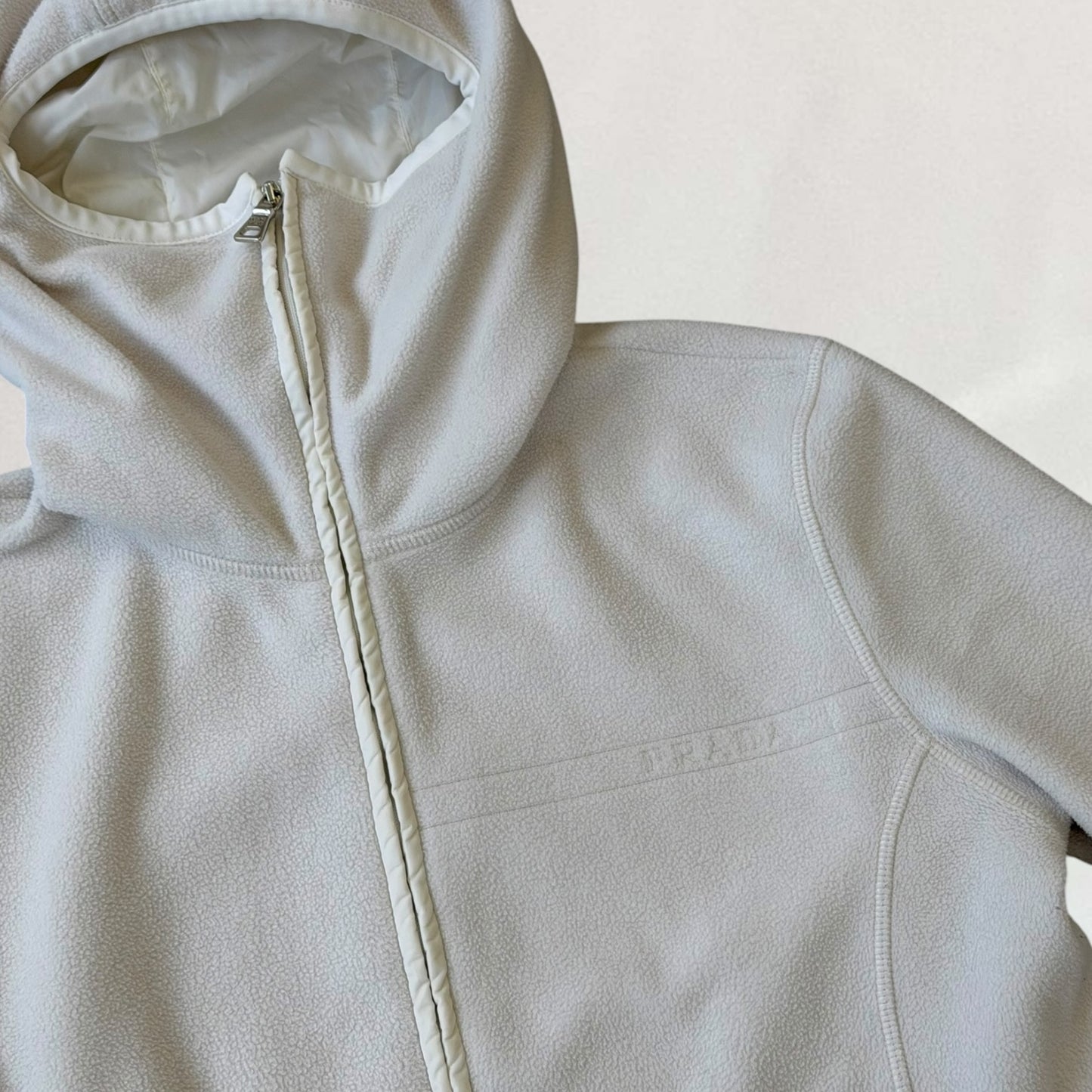 Prada zip up fleece