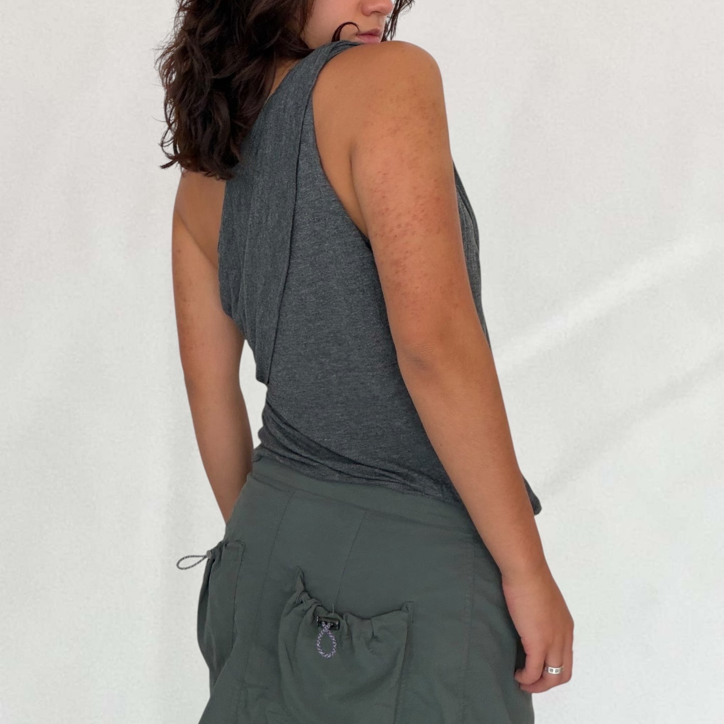 Max Mara asymmetric cami top