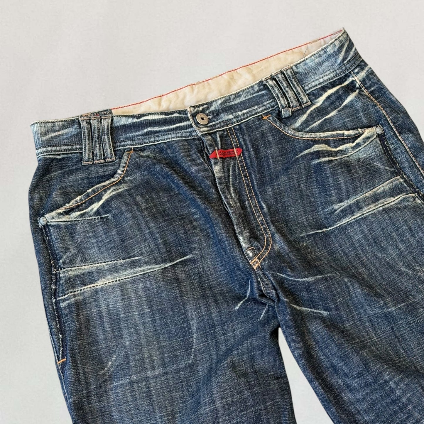 Marithé + François Girbaud wide leg jeans