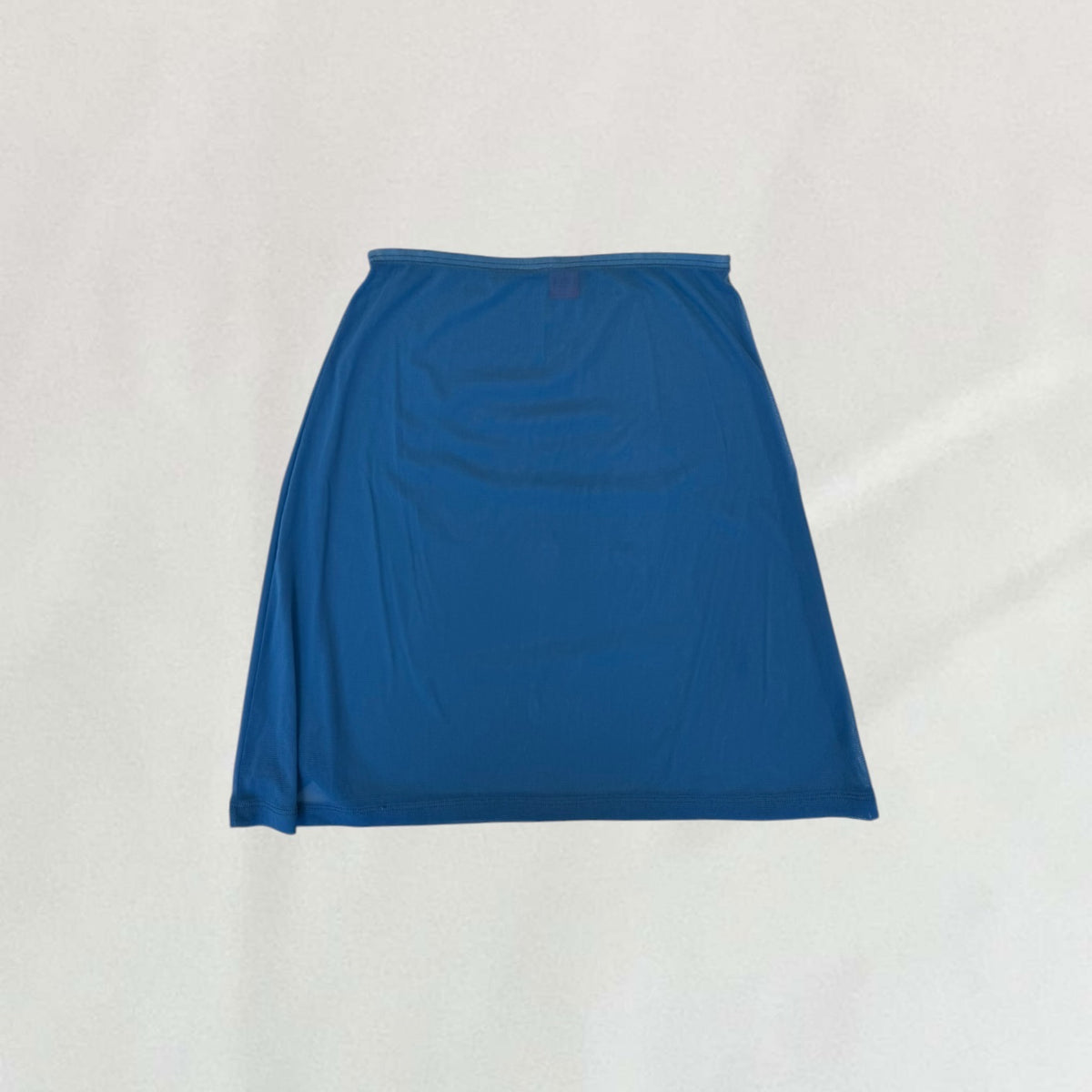 Vintage Save The Queen blue mesh midi skirt – Vival Studios