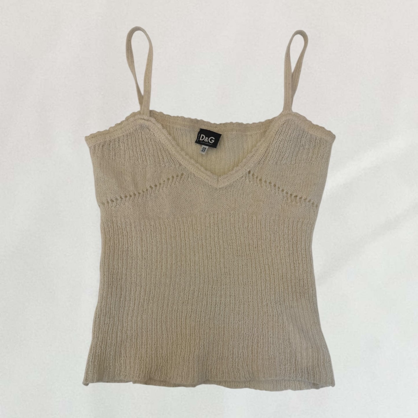 Dolce & Gabbana knitted cami