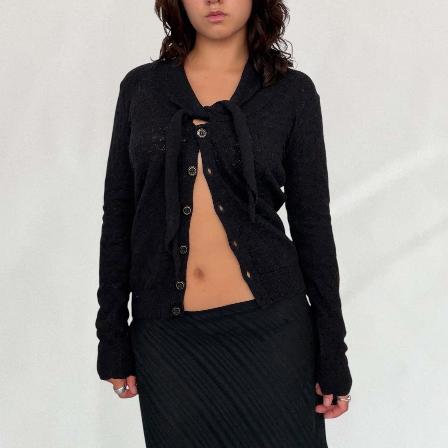 Dolce & Gabbana scarf cardigan