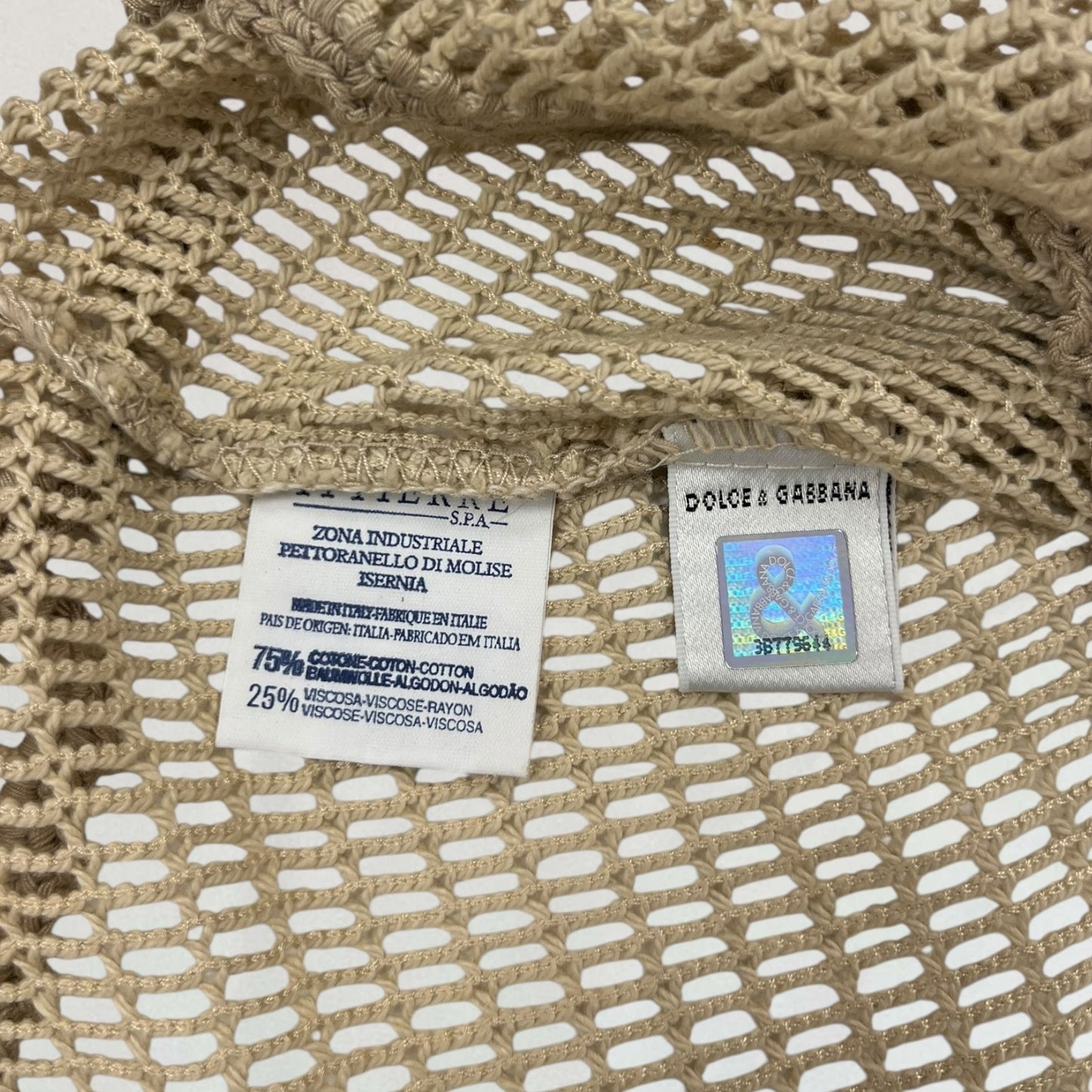 Dolce and Gabbana crochet dress