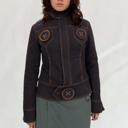 Moschino button detail jacket