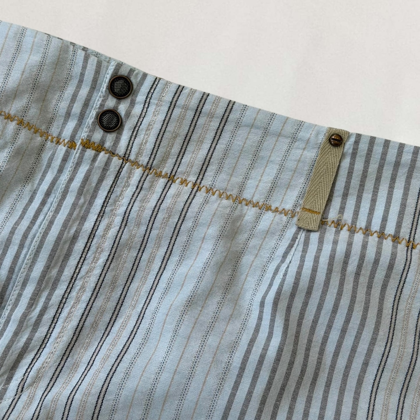 Cop Copine pinstripe skirt