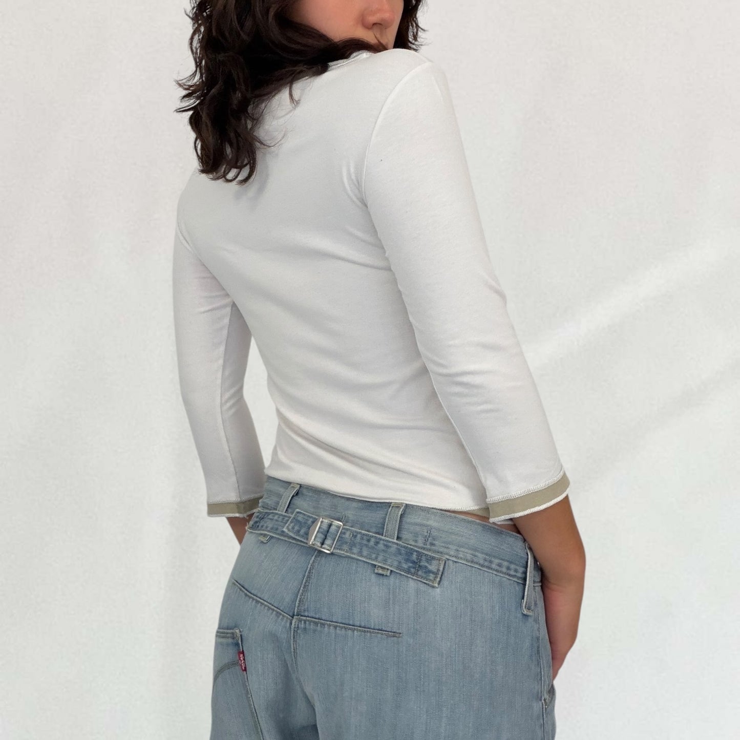 Cop Copine 3/4 length sleeve top