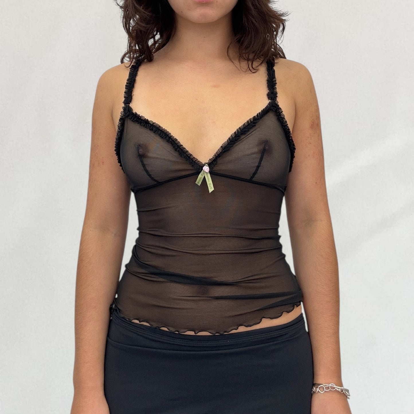 Dolce & Gabbana sheer cami top