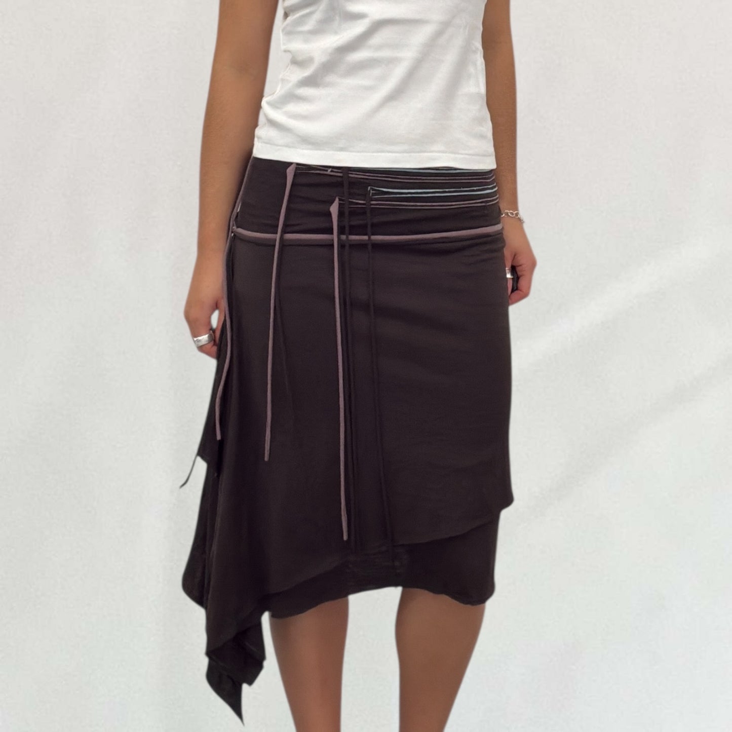 Cop Copine asymmetric skirt