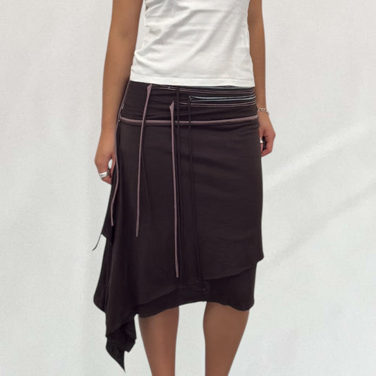 Cop Copine asymmetric skirt