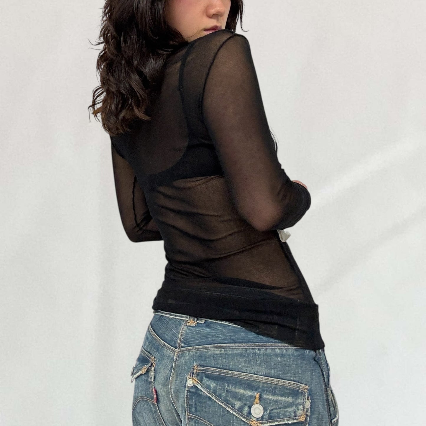 Jean Paul Gaultier mesh top