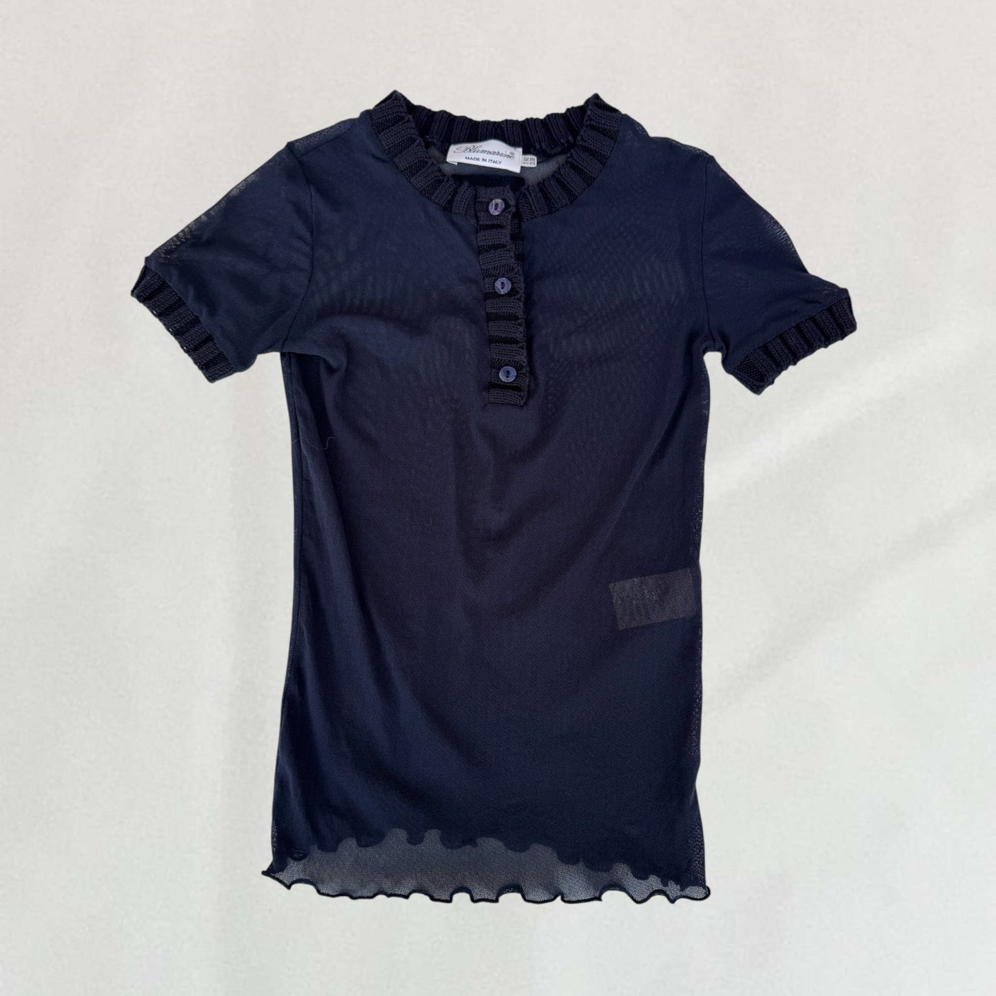 Blumarine sheer T-shirt