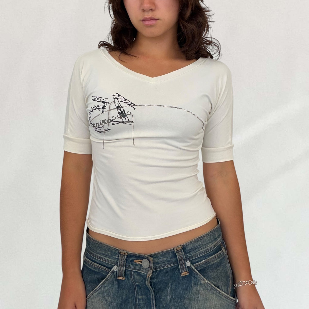 Cop Copine V-neck T-shirt