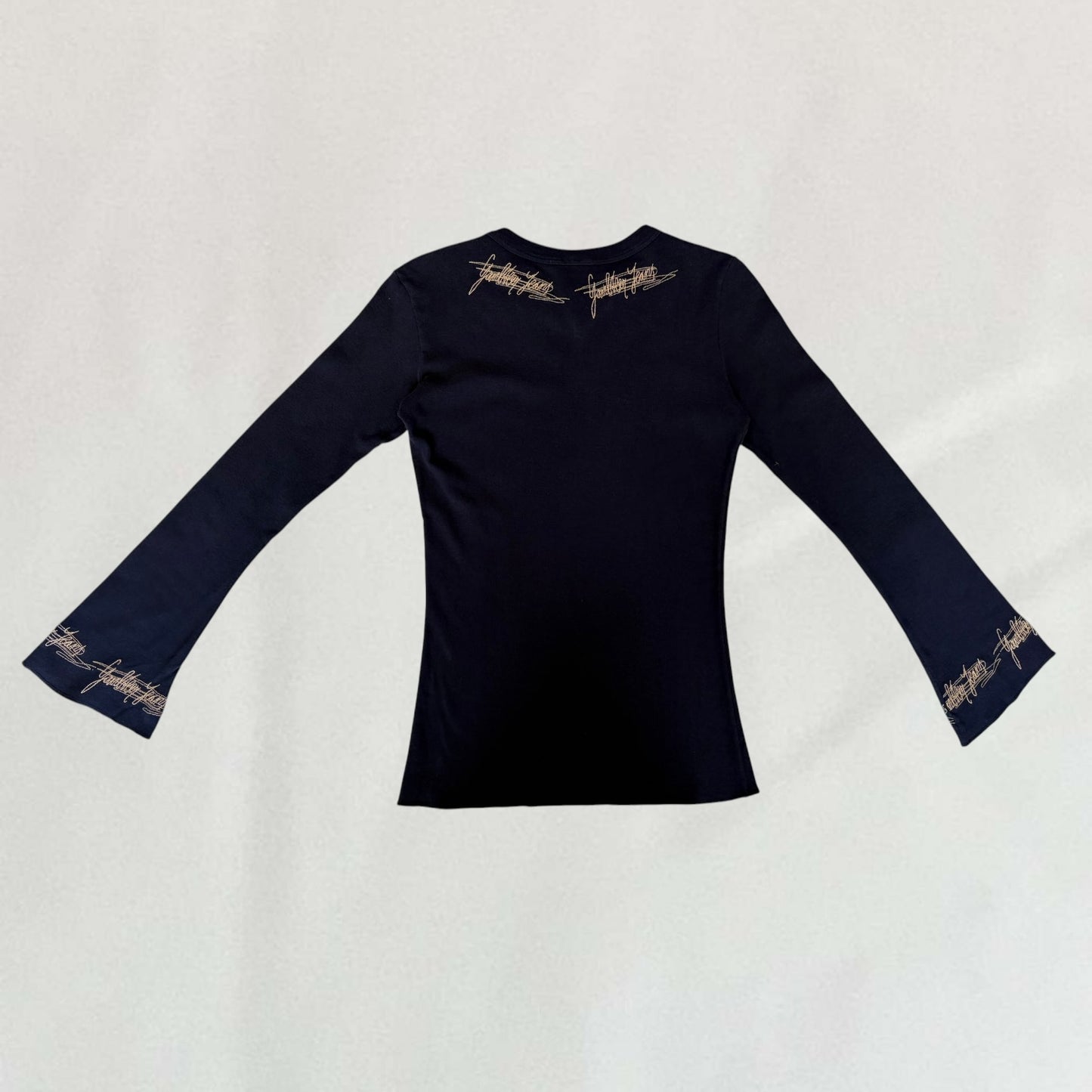 Jean Paul Gaultier V-neck top