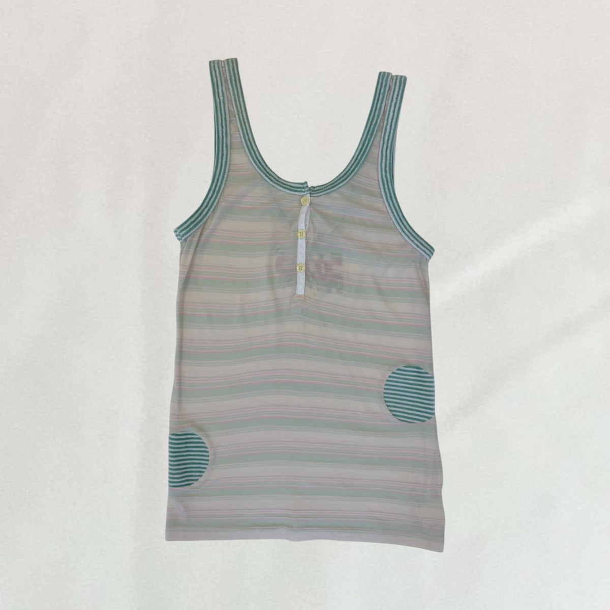 Multi-coloured Custo Barcelona striped tank