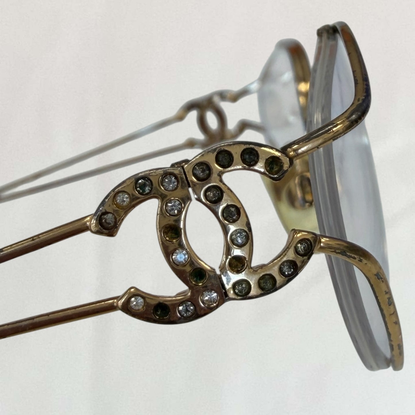 Chanel wireframe glasses