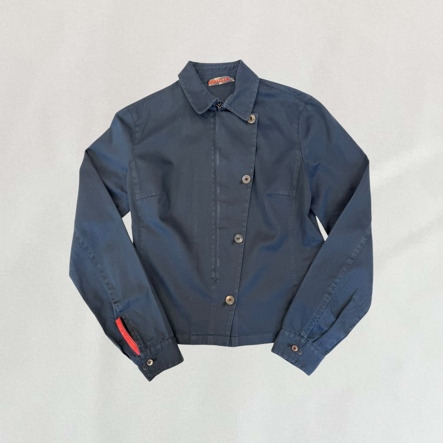 Prada asymmetric jacket