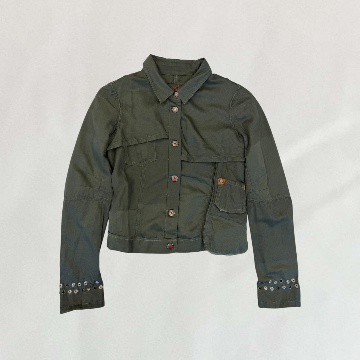 Marithé + François Girbaud button up jacket