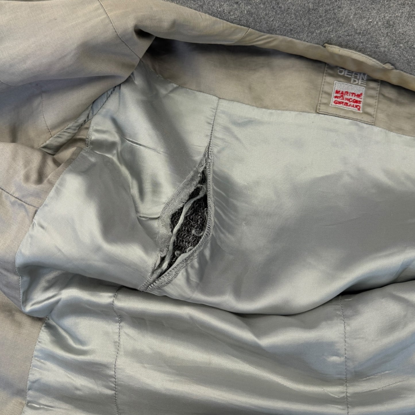 Marithé + François Girbaud asymmetric jacket