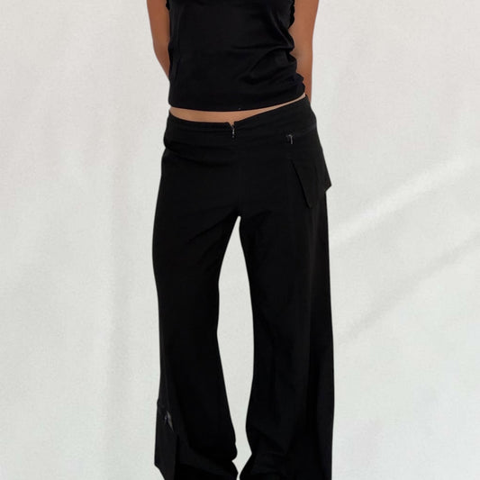 Cop Copine pouch detail trousers