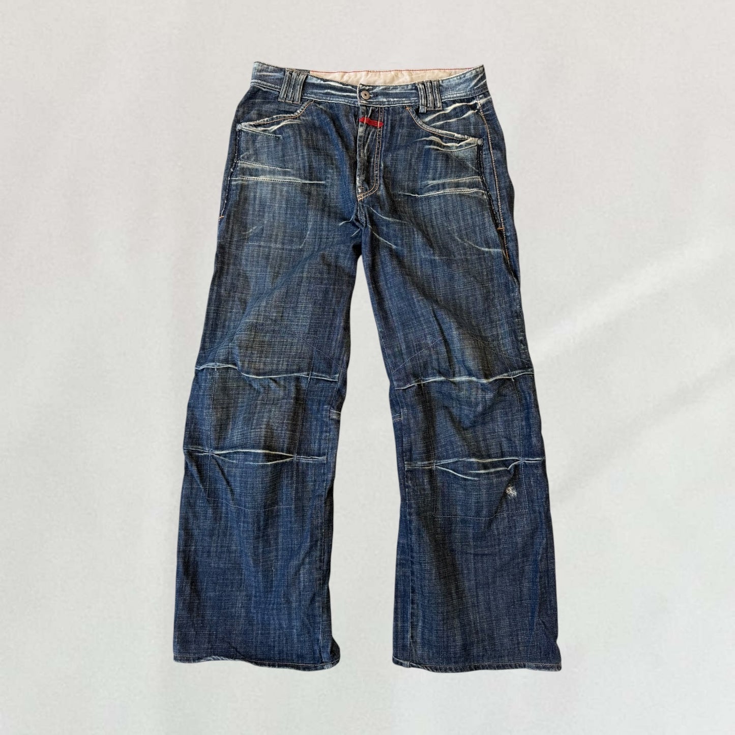 Marithé + François Girbaud wide leg jeans