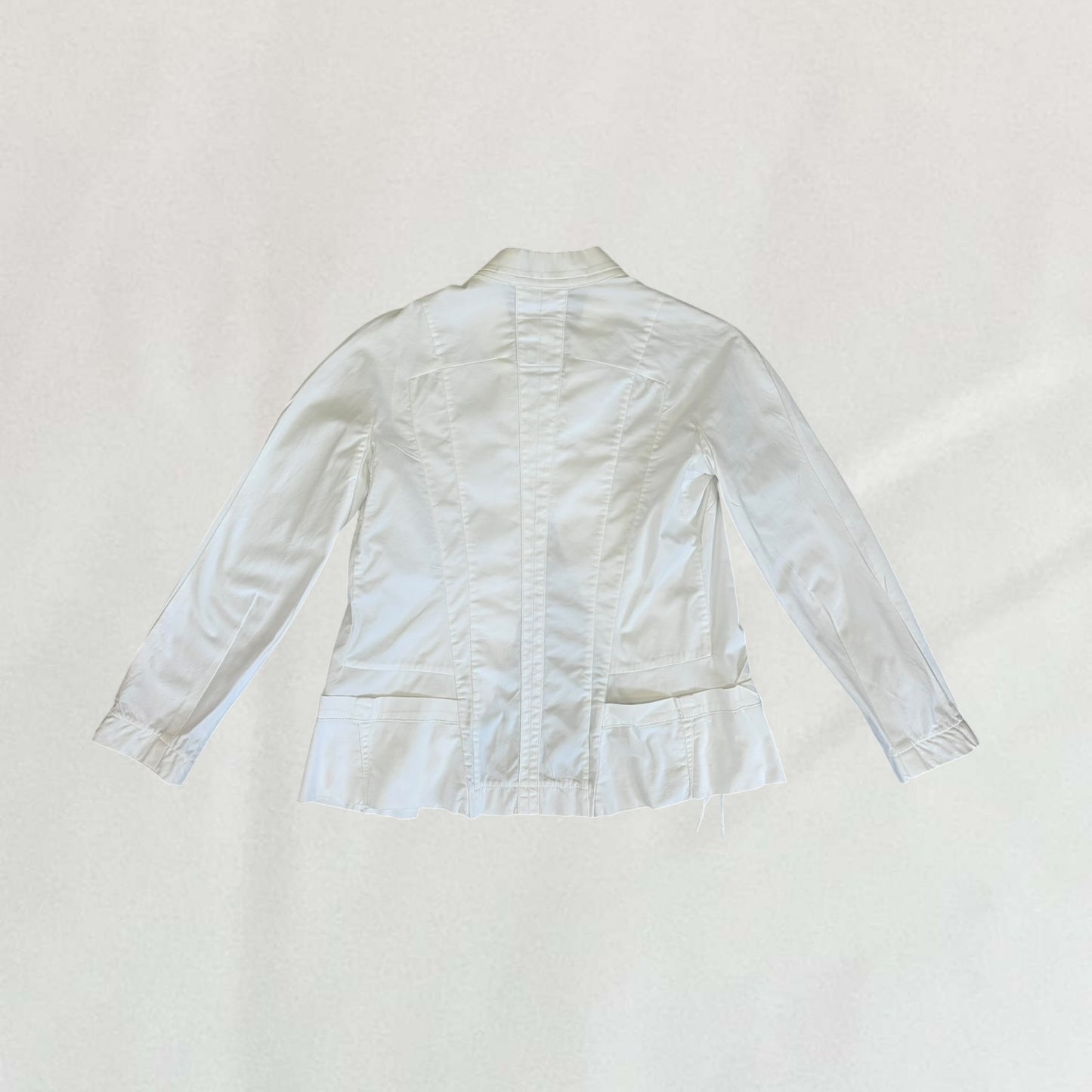 Marithé + François Girbaud open front jacket