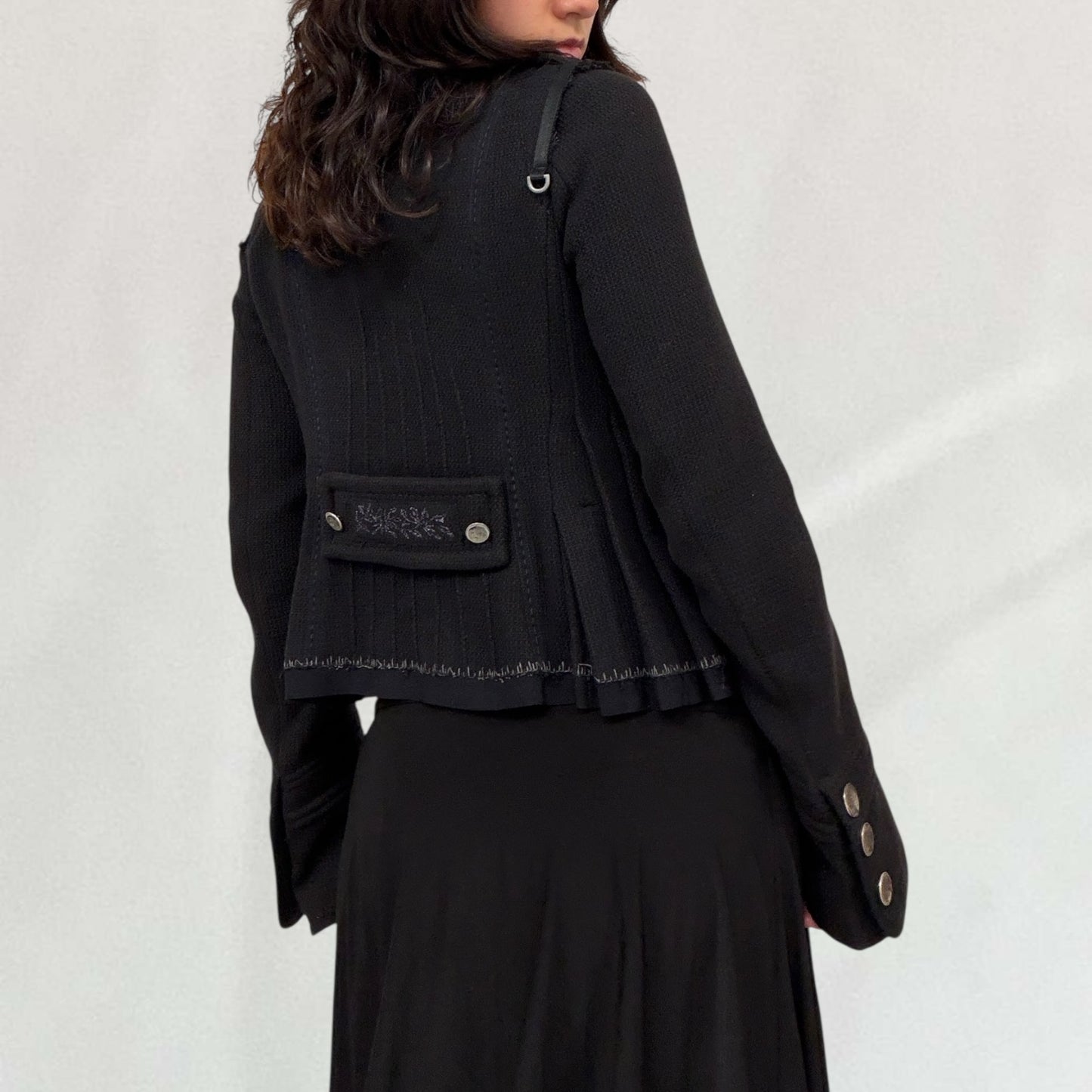 Marithé + François Girbaud double breasted jacket