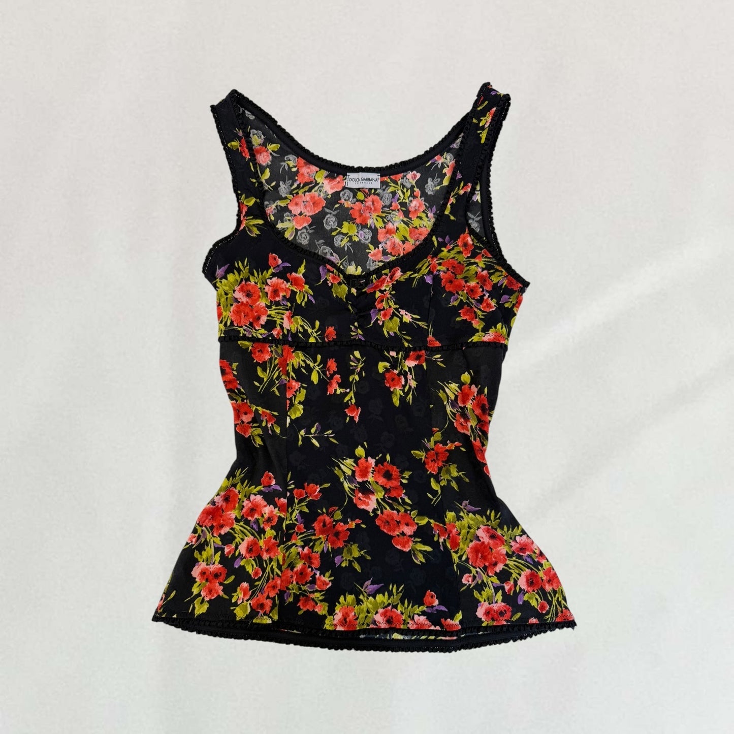 Dolce & Gabbana floral vest