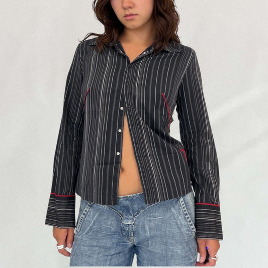 Cop Copine pinstripe shirt