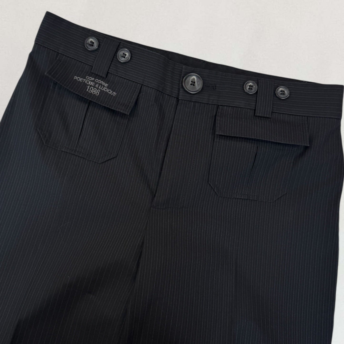 Cop Copine pinstripe trousers