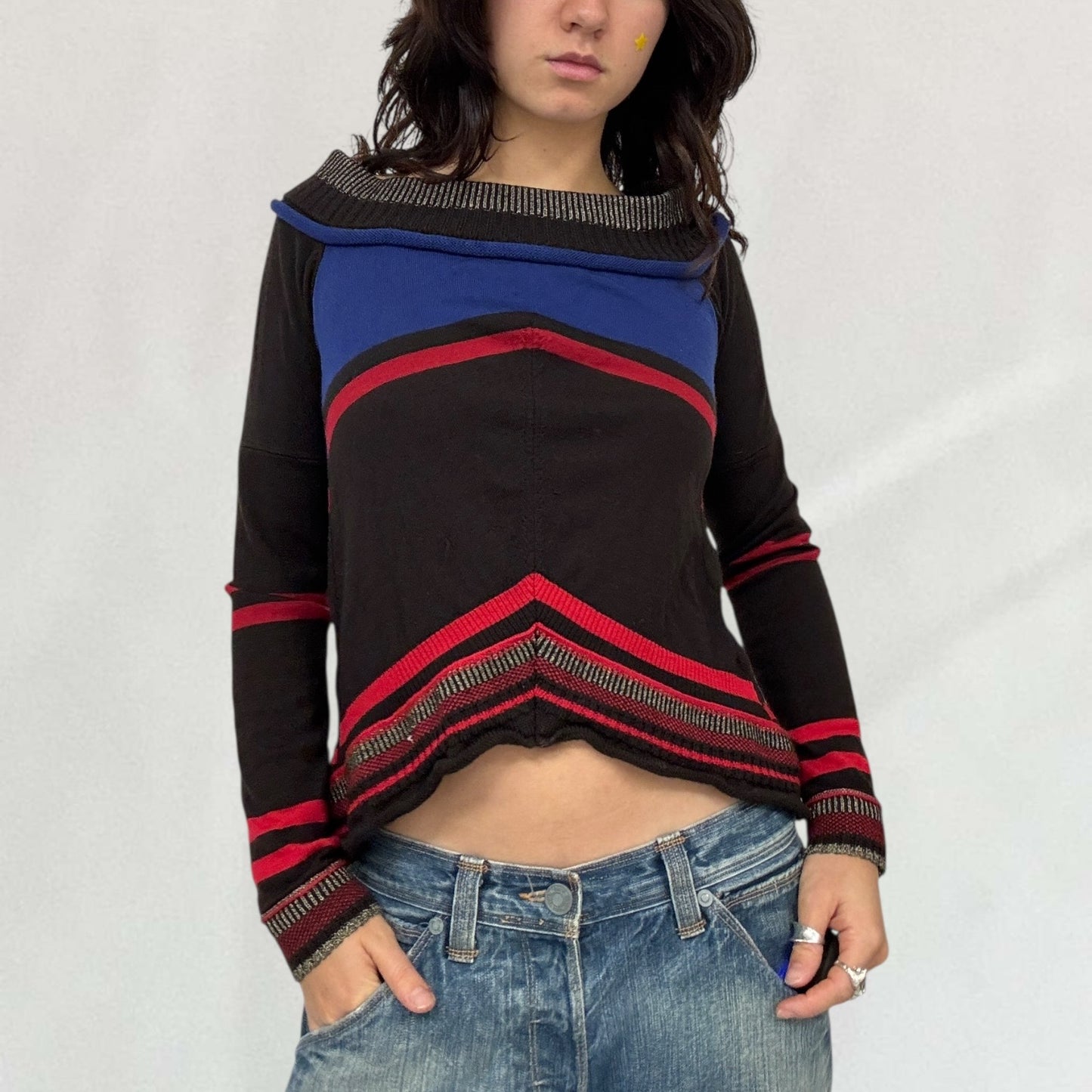 Marithé + François Girbaud striped jumper