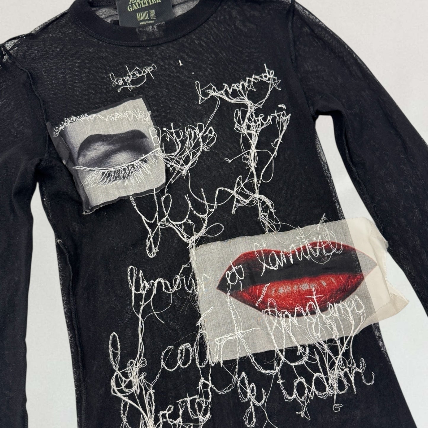 Jean Paul Gaultier mesh top