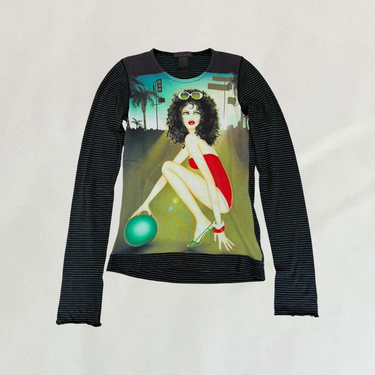 Custo Barcelona graphic print top