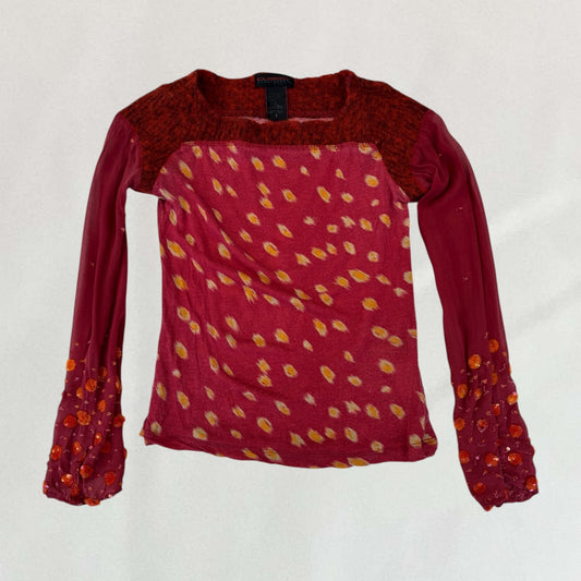 Custo Barcelona polka dot top