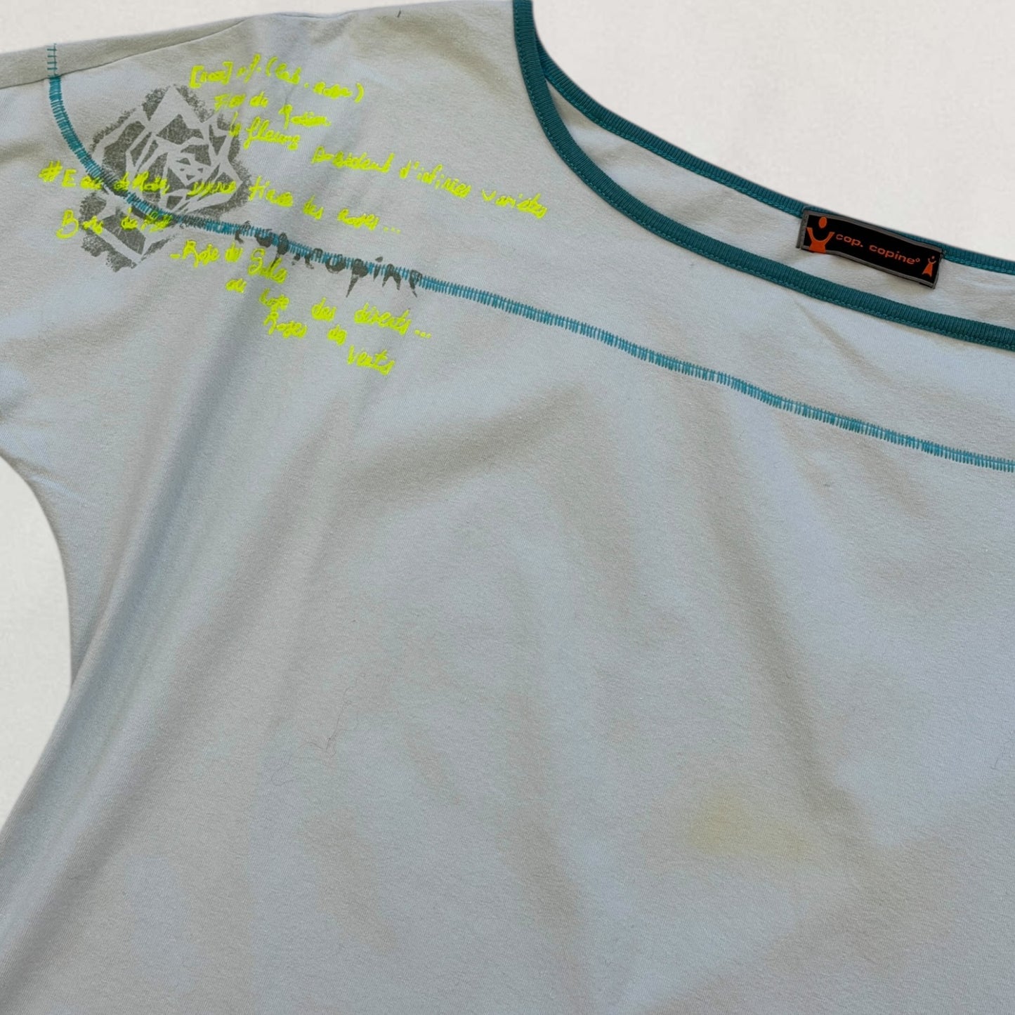 Cop Copine off the shoulder T-shirt