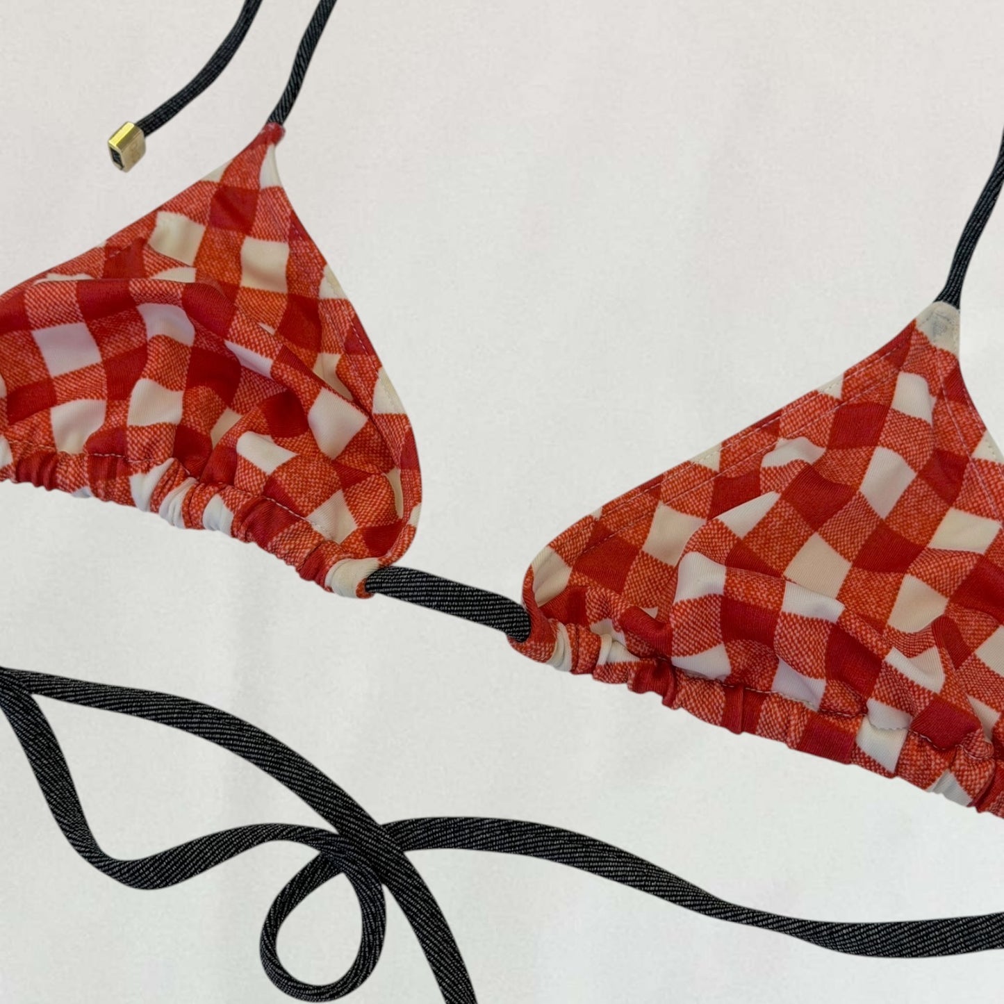 Dolce & Gabbana gingham bikini